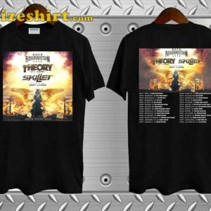 Theory Of A Deadman Rock Reurection Tour 2023 Unisex T-Shirt Design