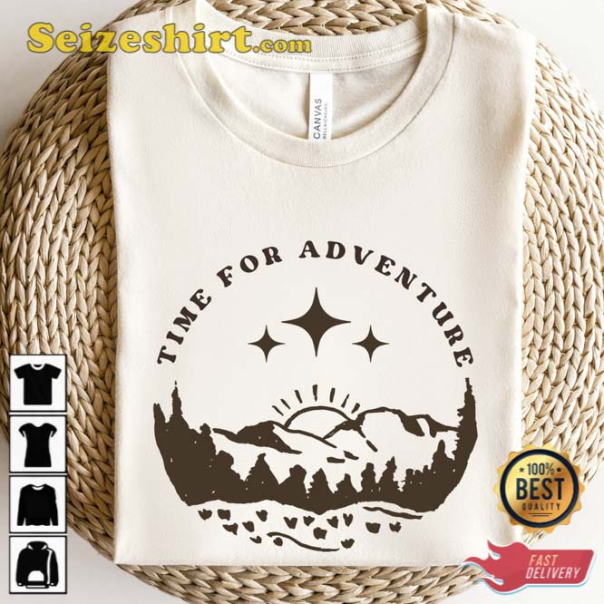 Time For Adventure Travel Life Lover Shirt