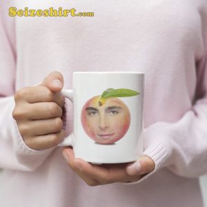 Timothee Chalamet Funny Apple Ceramic Mug