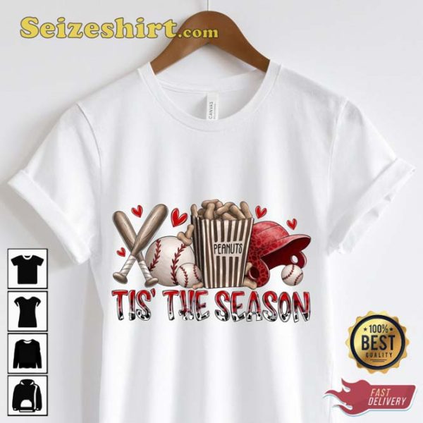 Tis The Season Baseball Shirt