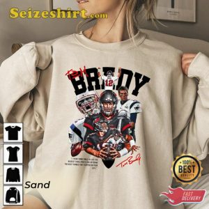 Tom Brady Football Sweatshirt Gift for Fan