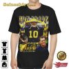 Tom Brady Michigan Football Graphic Tee Shirt
