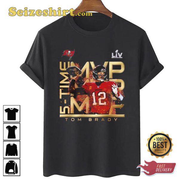 Tom Brady Tampa Bay Super Bowl LV Champions Unisex T-Shirt