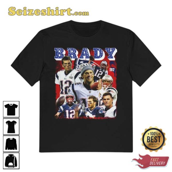 Tom Brady Trending Unisex Graphic Tee Shirt