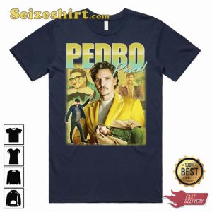 Top Movie Icon 90s Actor Pedro Pascal Homage T-Shirt
