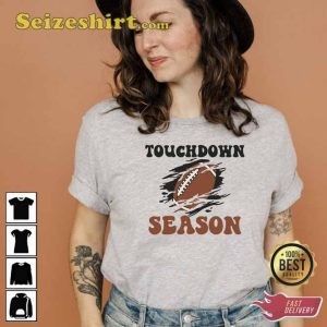 Touchdown Season Football T-Shirt