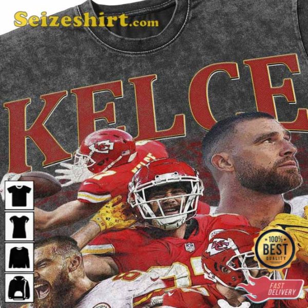 Travis Kelce Vintage Washed T-Shirt Gift for Fan