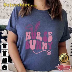 Trendy Easter Nurse Outfit Tees Shirt