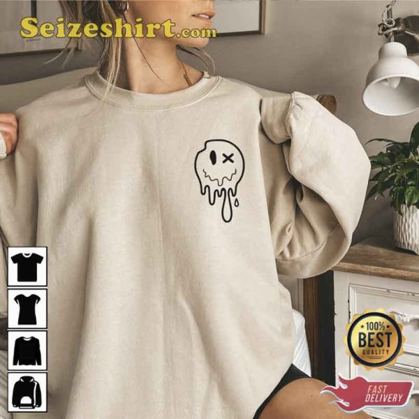 Two Sided Overstimulated Moms Club Sweatshirt