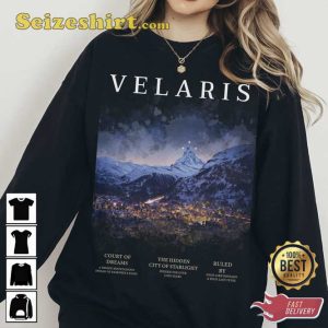 Velaris The Night Court Crewneck Shirt