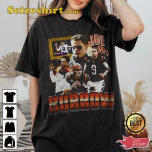 Vintage 90s Joe Burrow Cincinnati Football Shiesty Unisex T-shirt
