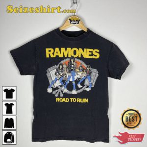 Vintage 90s Ramones Band T-Shirt