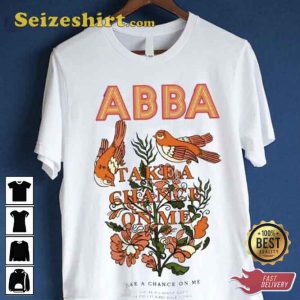 Vintage ABBA Take A Chance On Me Shirt
