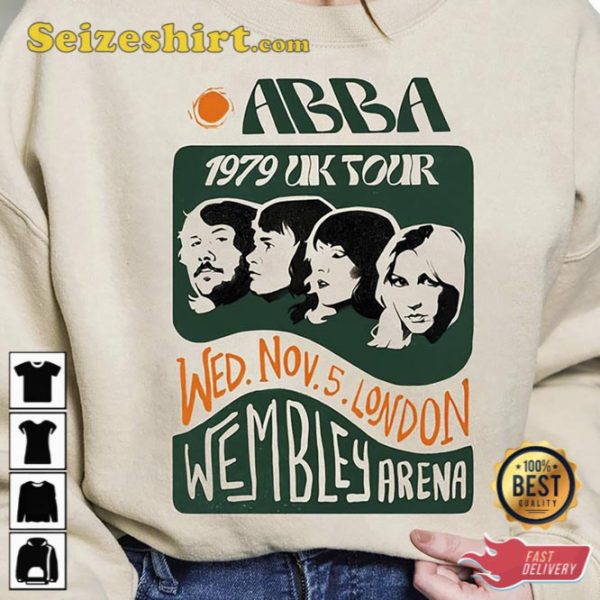 Vintage Abba 1979 Tour Unisex T-Shirt
