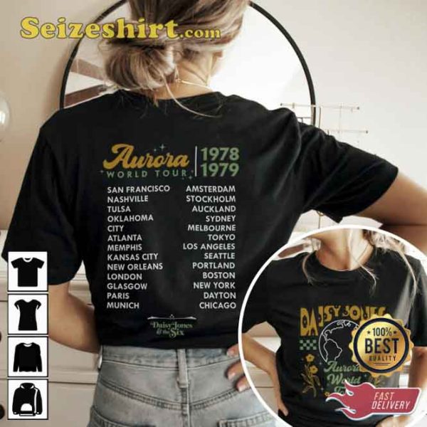 Vintage Aurora World Tour Daisy Jones The Six Shirt