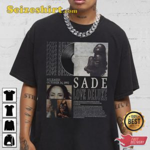 Vintage Bootleg Inspired Tee Sade Love Deluxe Vintage T-Shirt