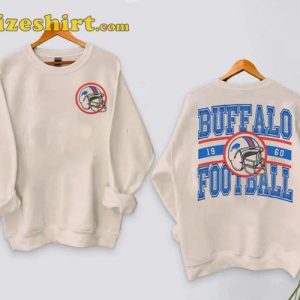Vintage Buffalo Football Bill New York Fan Gift Unisex Sweatshirt