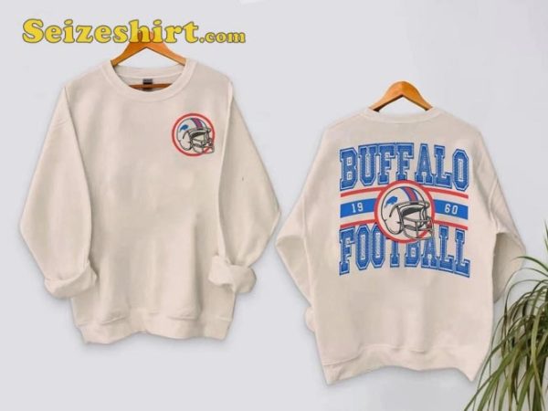 Vintage Buffalo Football Bill New York Fan Gift Unisex Sweatshirt