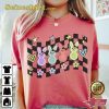 Vintage Colorful Bunnies T-Shirt