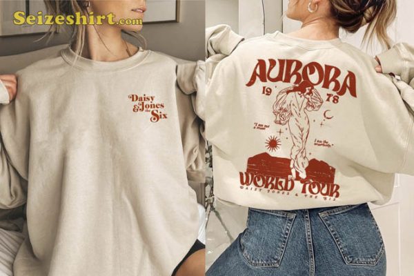 Vintage Daisy Jones The Six Aurora 2 Side Shirt