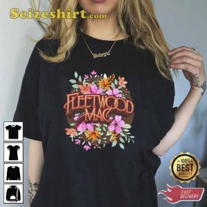 Vintage Floral FleetWood Mac Unisex Shirt