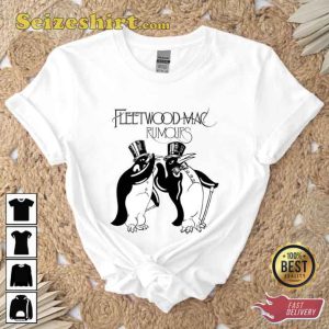 Vintage Floral Fleetwood Mac Toddler Rumours Rock Band T-Shirt