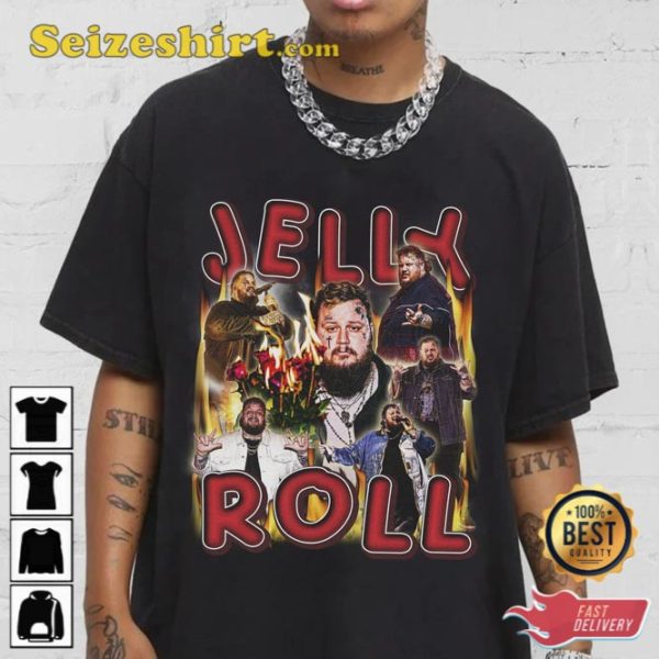 Vintage Jelly Roll Style Shirt Gift for Fan