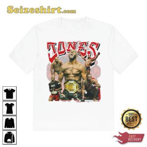 Vintage Jon Jones Boxer Graphic Tee Shirt