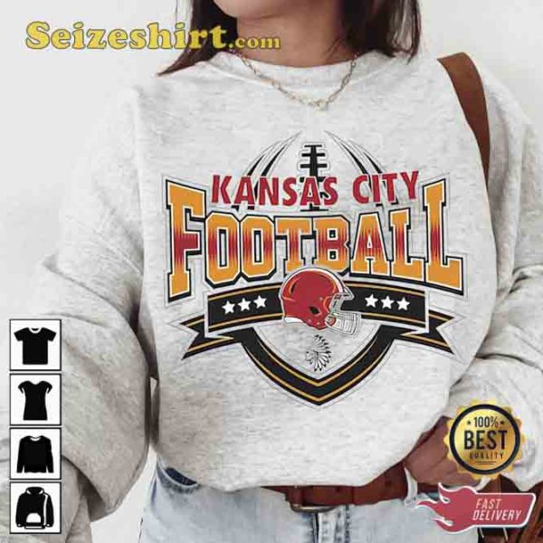 Vintage Kansas City Football Sweatshirt