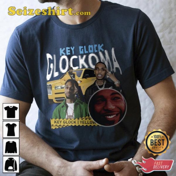 Vintage Key Glock 90s Style Shirt