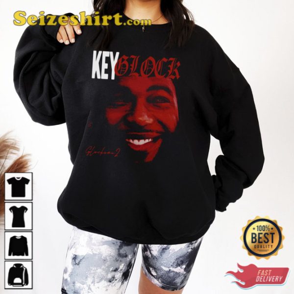 Vintage Key Glock Music Tour 2023 Shirt Gift for Fan