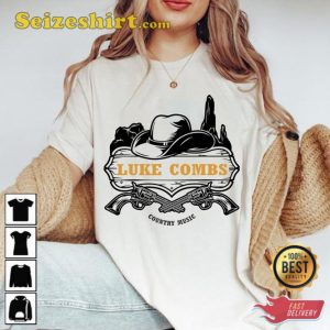 Vintage Luke Combs Cowboy Hat Sweatshirt Gift For Fan