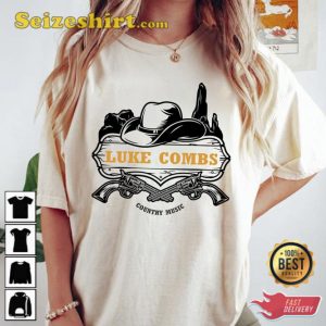 Vintage Luke Combs Cowboy Hat Sweatshirt Gift For Fan