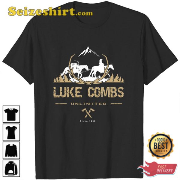 Vintage Luke Combs Since 1990 T-Shirt