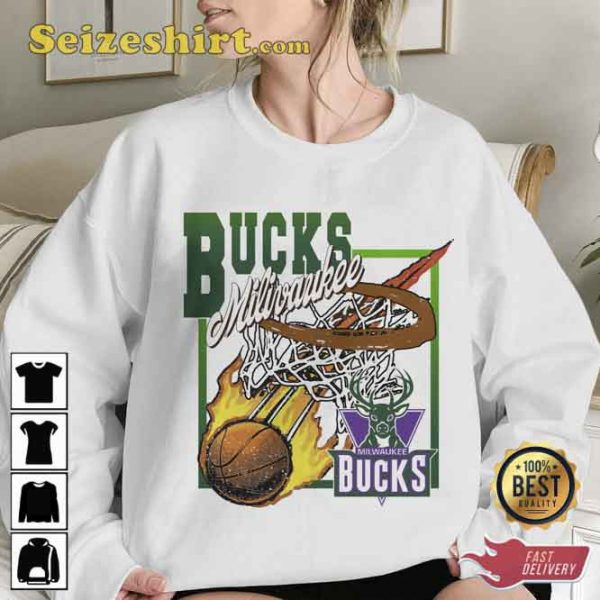 Vintage Milwaukee Bucks Sweatshirt