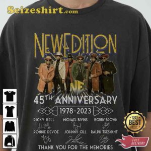 Vintage - New Edition 45 Years Annyversary T-Shirt