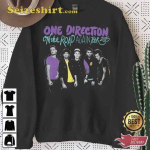 Vintage One Direction On The Road Again Tour T-shirt