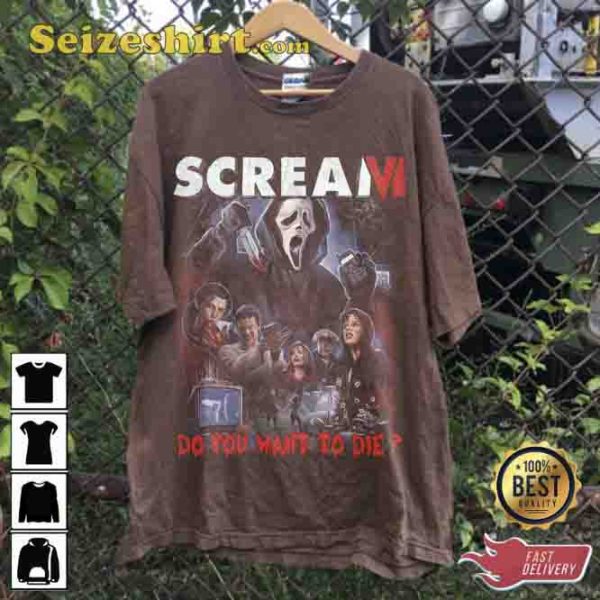 Vintage Scream Movie T-shirt