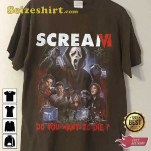Vintage Scream Movie T-shirt
