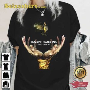 Vintage Smoke Mirrors Imagine Dragons World Tour 2023 T-Shirt