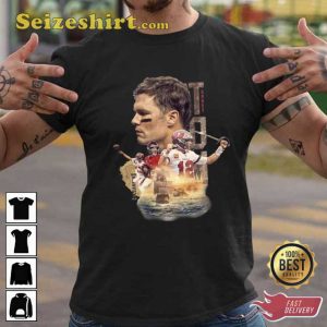 Vintage Style Tom Brady Football Player Unisex T-Shirt