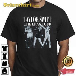 Vintage The Eras Tour 2023 Shirt Swiftie Fan