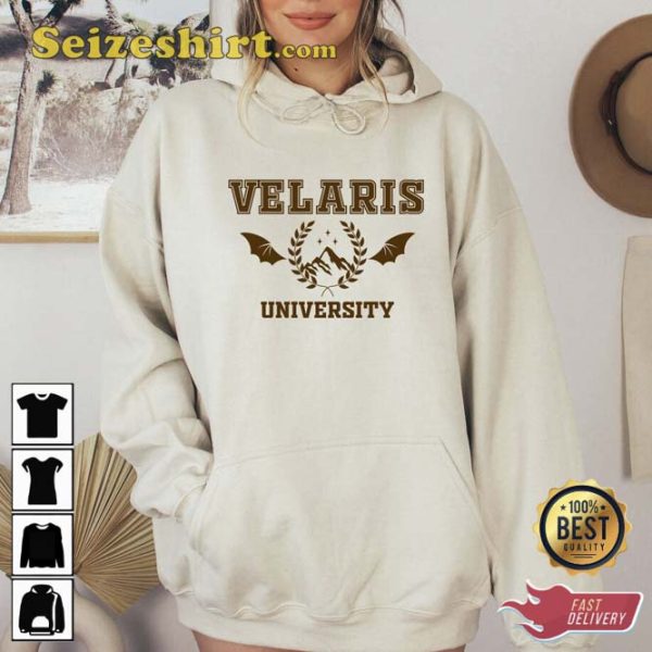 Vintage Velaris University Crewneck Unisex T-shirt