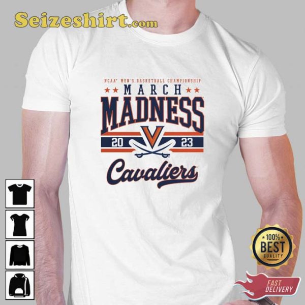 Virginia Cavaliers 2023 NCAA Basketball Tournament March Madness T-Shirt