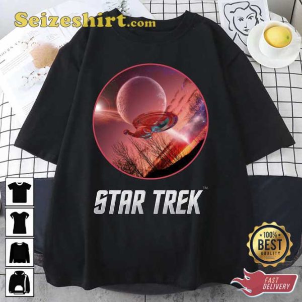 Voyager Spaceship Star Trek Unisex T-Shirt