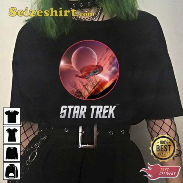 Voyager Spaceship Star Trek Unisex T-Shirt