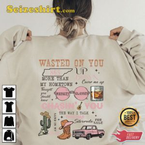 Wallen Western Two Side Sweatshirt Cowboy Girl