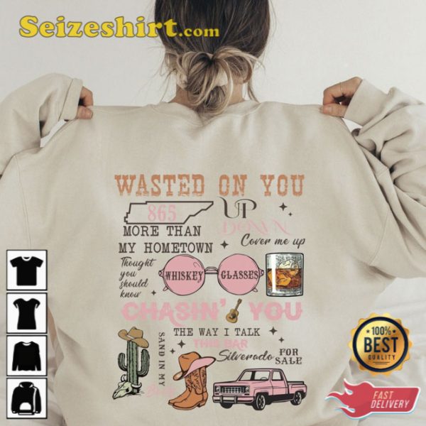 Wallen Western Two Side Sweatshirt Cowboy Girl