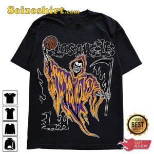 Warren Lotas Lakers Los Angeles Basketball Tee Shirt