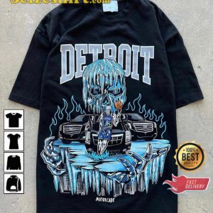 Warren Lotas x Detroit Motorcade Detroit Pistons Unisex T-Shirt